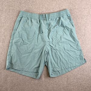 The North Face Shorts Mens Large Blue Wander Unlined Pockets Drawstring Waist 7"